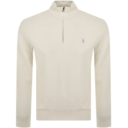 Half zip designer jumpers on sale